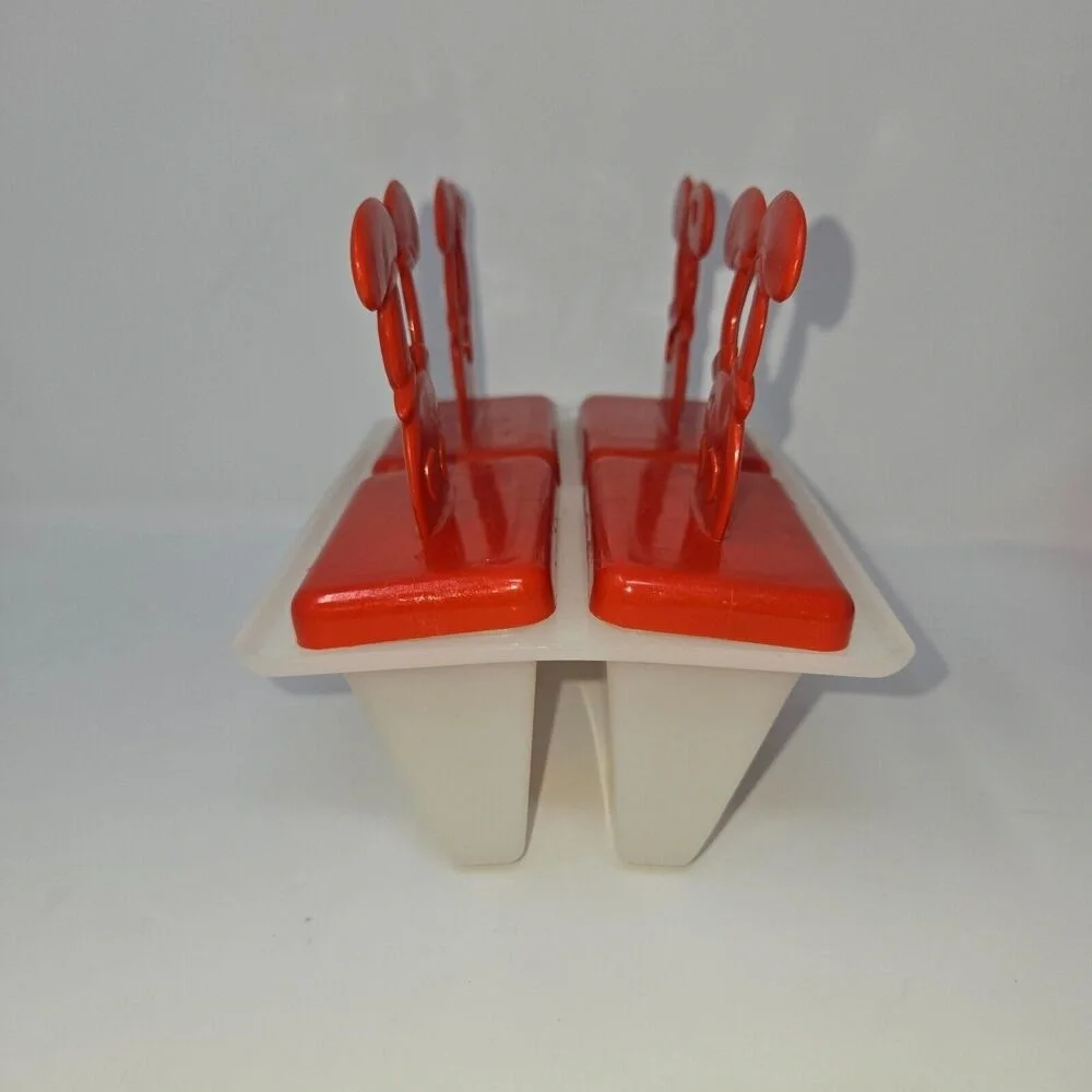 Mickey Mouse Vintage Popsicle Mold Cookie Cutter Sandwich Press Lot of 5 Disney